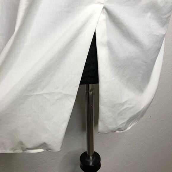 Lafayette 148 white sleeveless button down top size Medium - Picture 15 of 16